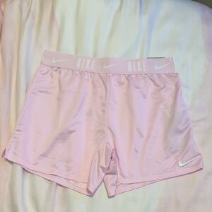 Nike Pink Athletic Standard Fit Shorts Girls Size Large NEW